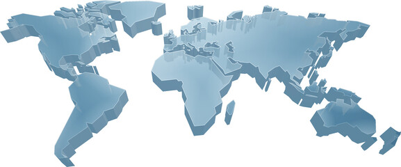 World Earth Map Global Background