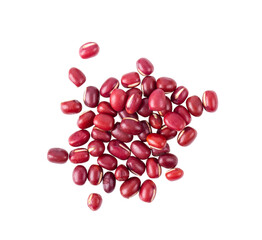Azuki Bean or Red Bean Seeds on transparent png