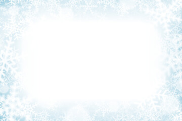 Beautiful Wintry Frosty Pattern Isolated Transparent PNG Frame For White Background - 552021424