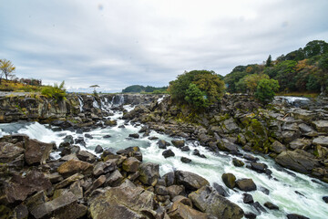 鹿児島のナイアガラ(曽木の滝)