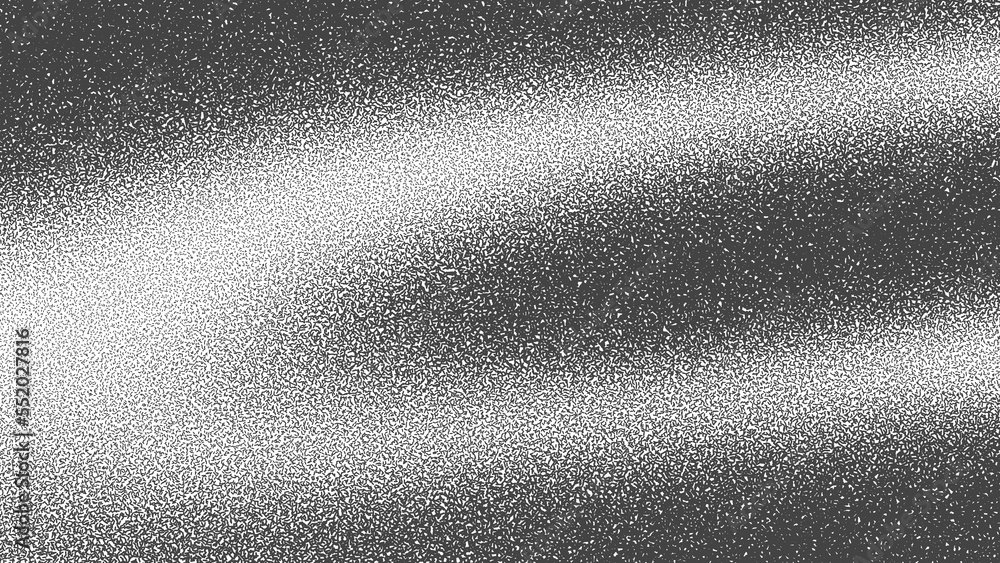 Poster black noise stipple dots halftone gradient isolated png dynamic textured grunge background