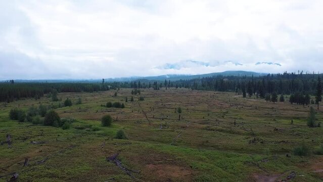 Polebridge Wilderness - Glacier NP - Drone