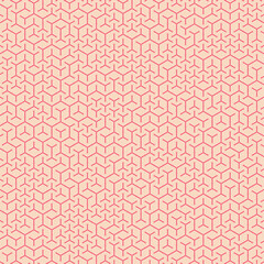  Hexagonal Maze pattern abstract illustration