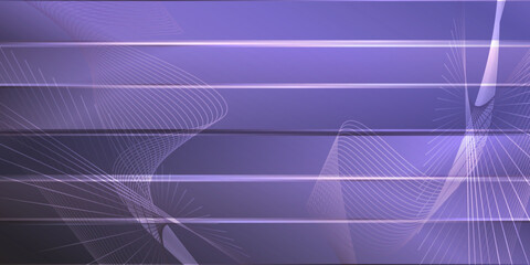Obraz premium Abstract background made of halftone dots and curved lines in dark purple colors. dark purple grungy background