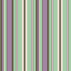Stripes pattern vector background. Colorful stripe abstract texture. Fashion print design with vertical mint and purple lines