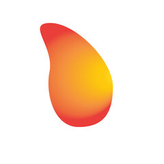 Gradient Abstract Shape Set Trend