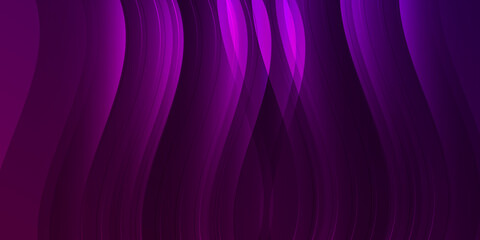 Obraz premium abstract background, purple gradient color with stripe line. futuristic background with diagonal stripe lines. Modern and simple banner design.