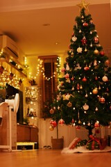 decorated christmas tree