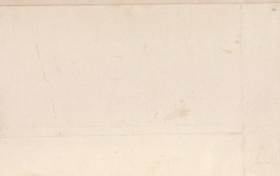 This worn cardboard paper is dated 1700 from France, with stained almond and vintage triple rice cake colors. Features a textured aged paper parchment and the image has no people. Textured.