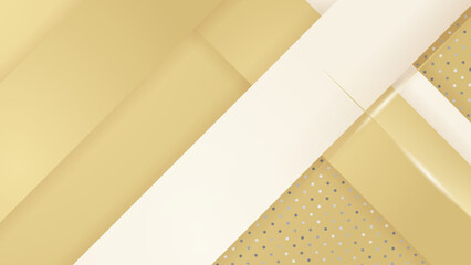 Luxury abstract white and gold background