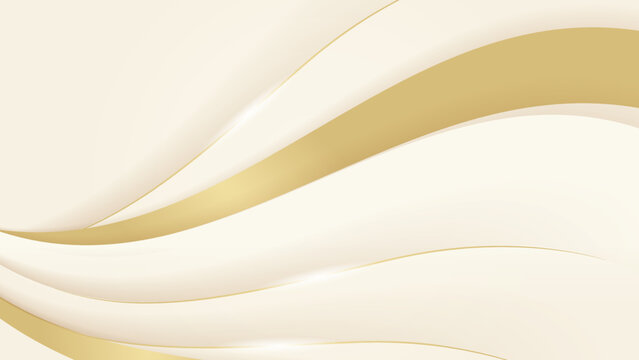 Luxury abstract white and gold background © Badr Warrior