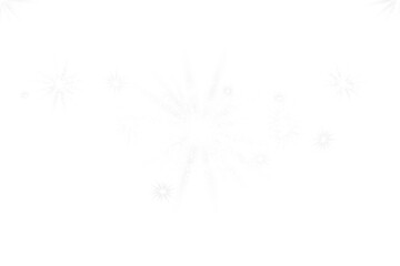 Christmas Falling Snow Effect Particles Lights And Snowflakes Semicircle Transparent Border