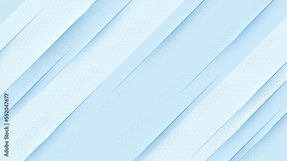 Canvas Prints abstract shape on light blue background