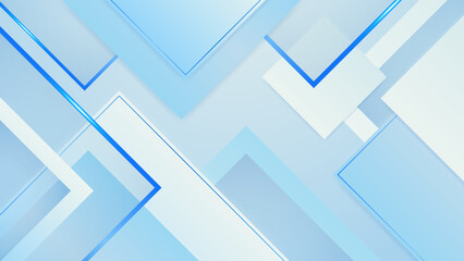 Fototapeta premium Luxury shiny element soft blue design background