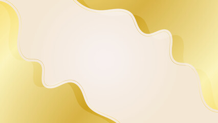 Luxury gold background with beige and white gradient color