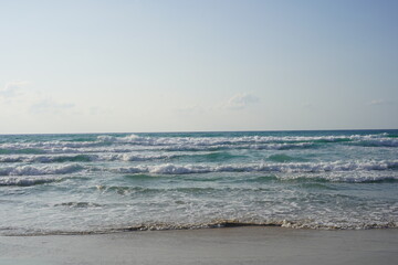 Summer day in Netanya in Israel