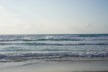 Summer day in Netanya in Israel