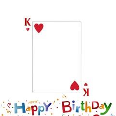 Happy birthday king greetings card for boys template download 