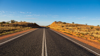 Fototapeta na wymiar Stuart highway, on the road again, Australia