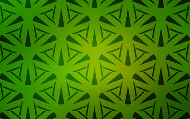  pattern with polygonal style.