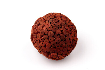 ecorative element for traditional backgrounds as xmas or festive issues isolated on white with real shadows