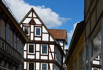 Historical Buildings in the Old Town of Celle, Lower Saxony