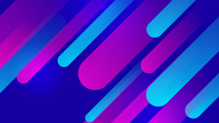Abstract technology background with blue and pink color gradient. Hi-tech computer digital technology concept. Abstract technology communication vector illustration.