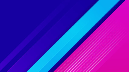 Obraz premium Abstract technology background with blue and pink color gradient. Hi-tech computer digital technology concept. Abstract technology communication vector illustration.