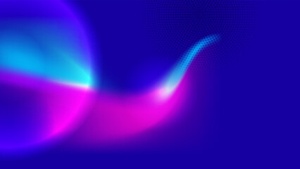 Abstract technology background with blue and pink color gradient. Hi-tech computer digital technology concept. Abstract technology communication vector illustration.