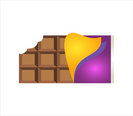 chocolate bar with chocolate