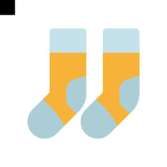 socks icon vector