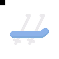ski icon vector