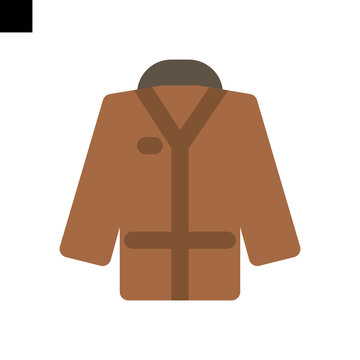 coat icon vector