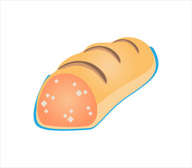 illustration of bread