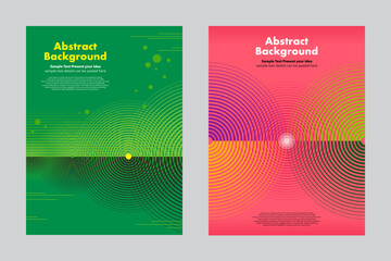 Abstract background lines and circles geometric vector design, ripple wave center point, minimalist, cover wallpaper backdrop poster flyers leaflets brochures annual websites layout templates, music 