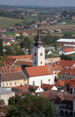 The parish church of St. Anne in Krizevci, Croatia
