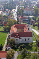 Greek Catholic Cathedral of the Holy Trinity in Krizevci, Croatia