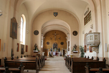 The parish church of St. Anne in Krizevci, Croatia