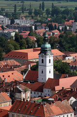 Parish Church of the Holy Trinity in Karlovac, Croatia - 552080464