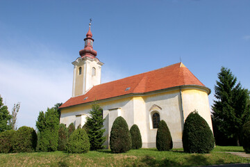 Parish Church of the Sacred Heart of Jesus and Saint Ladislaus in Mali Raven, Croatia