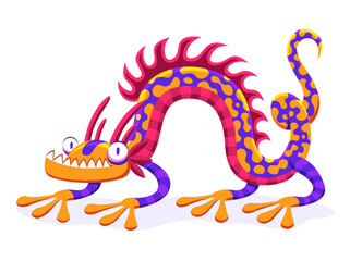 Vector Cute Colorful Cartoon Alebrije