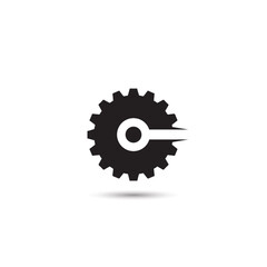 Crank Creek Gear Cycle Creative Sport Bike with initial Letter C logo vector design template
