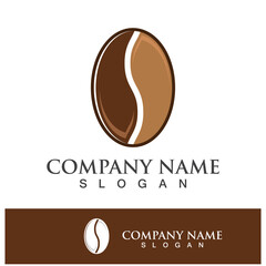 coffee bean icon vector