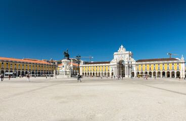 Fototapeta na wymiar Piazza del commercio, Lisbona