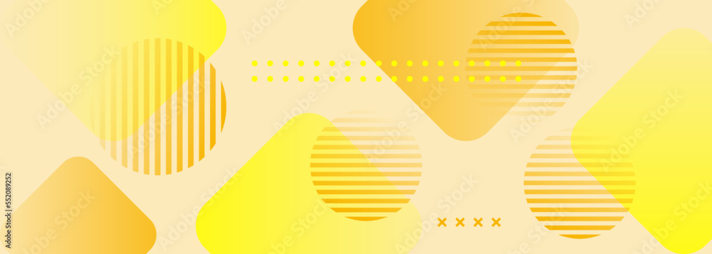 Poster yellow smooth abstraction sunny layout banner dynamic gradient background