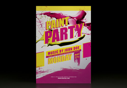 Paint Party Flyer or Poster