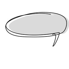 Bubble Text One Line