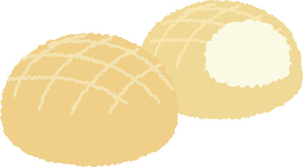 A popular bread in Japan. Bread called 