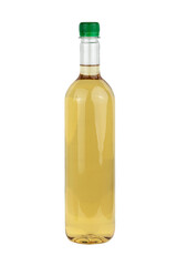 white wine in the plastic bottle (pear fruit wine)