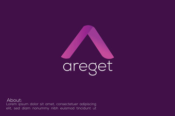 modern gradient business logo design